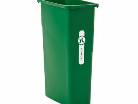 M2 - Rectangular Slim Compost Bin Green 23Gal 1Ea - Canadian Distribution Hot on Sale