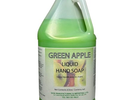 Apple Green - Hand Soap 4X4 Lt - Canadian Distribution on Sale