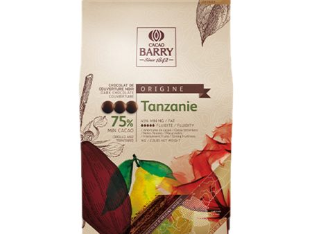 CACAO BARRY - TANZANIE 75% 6x1 KG Fashion