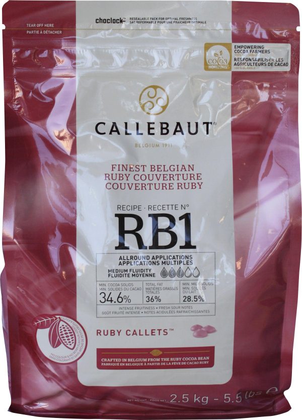 Callebaut - Ruby Couverture Callets - RB1 Sale