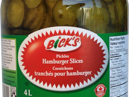 Bick s - Hamburger Dill Slices Garlic For Sale