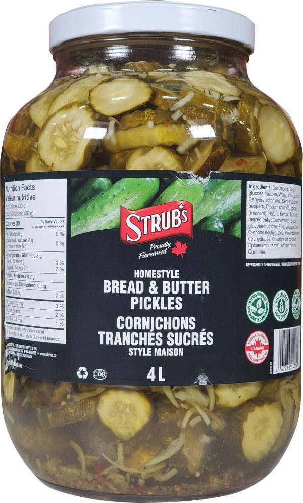 Strubs - Bread & Butter Pickles Online now