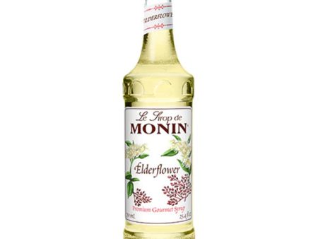 MONIN - ELDERFLOWER SYRUP 12x750 ML For Sale