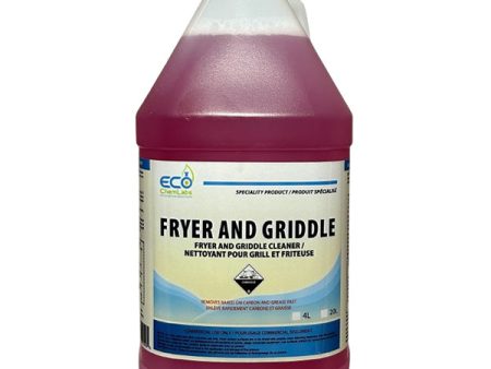 Eco Chemlabs - Fryer Griddle Cleaner 4X4 Lt - Canadian Distribution Discount