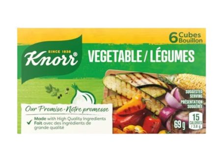 KNORR - VEGETABLE BOUILLION CUBES 24x69 GR on Sale