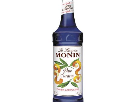 MONIN - BLUE CURACAO SYRUP 12x750 ML Hot on Sale