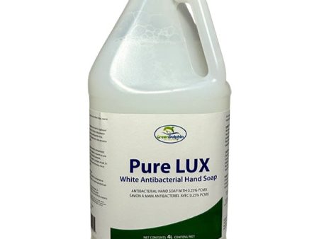 Pure Lux - Antibacterial Hand Soap White 4X4 Lt - Canadian Distribution Sale