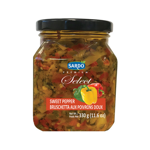 SARDO - SWEET PEPPER BRUSCHETTA 6x330 GR Supply