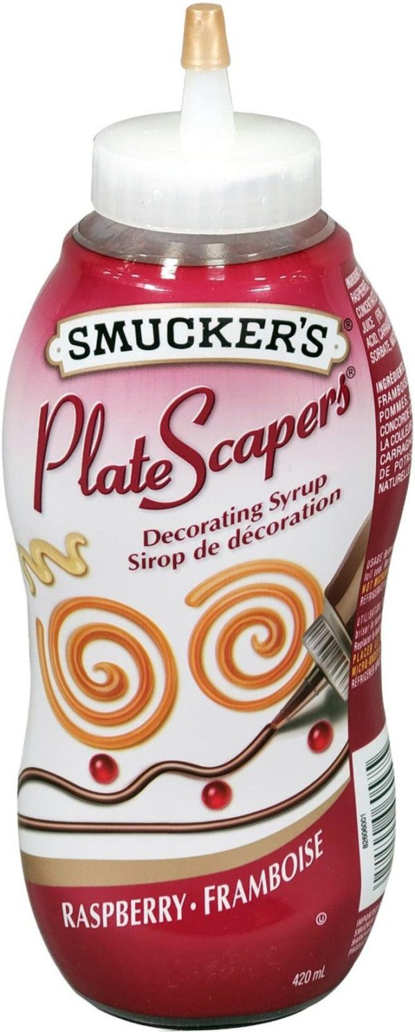 Smuckers - Plate Scapers - Raspberry Syrup For Sale