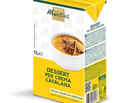 Crema Catalana Dessert Base - Case of 12 x 1L - Master Martini Canada Online Hot Sale