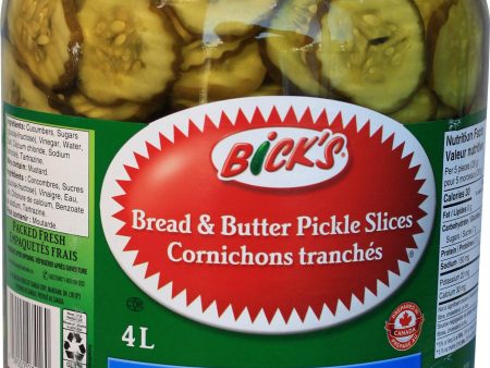 Bick s - Bread & Butter Pickles Online Hot Sale