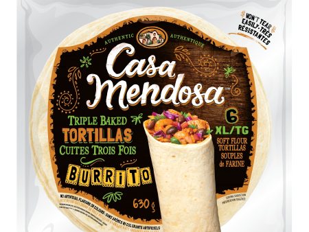 Casa Mendosa - Burrito Tortillas - 13962 - XL Supply