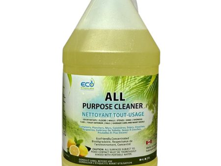 Effeclean - Eco Heavy Duty All Purpose Degreaser 4X4 Lt - Canadian Distribution Sale