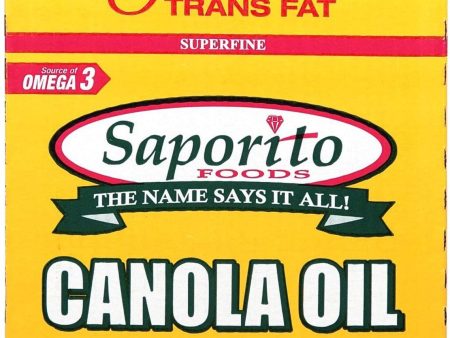 Saporito - Canola Oil Box Online Sale