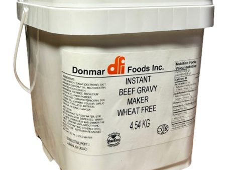 DONMAR - DF BEEF GRAVY MAKER 4.54KG For Sale