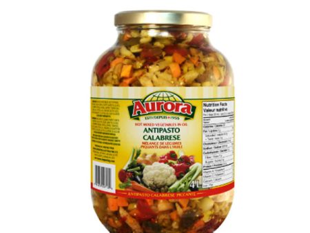 AURORA - ANTIPASTO CALABRESE HOT 4LT Online Sale