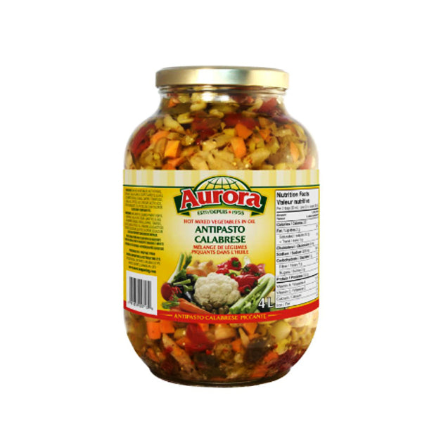 AURORA - ANTIPASTO CALABRESE HOT 4LT Online Sale