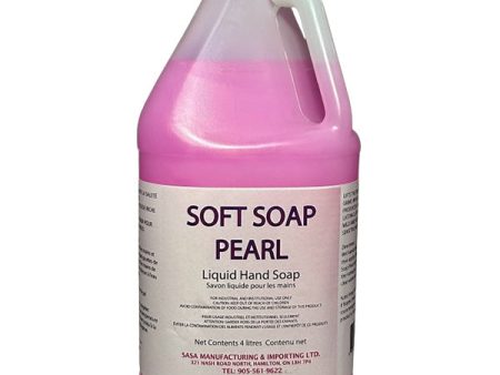 Pearl - Soft Hand Soap 4X4 Lt - Canadian Distribution Hot on Sale