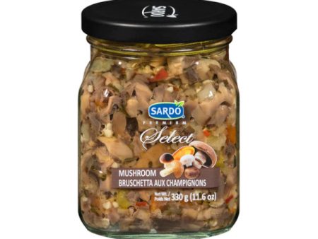 SARDO - MUSHROOM BRUSCHETTA 6x330 GR on Sale