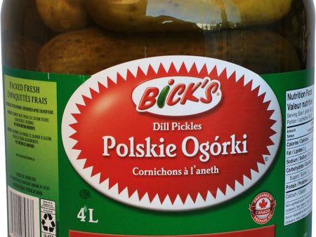 Bick s - Polski Ogorki Dill Pickles For Sale