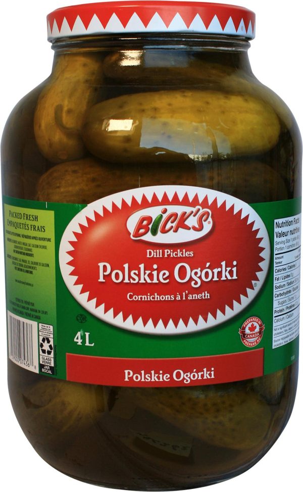 Bick s - Polski Ogorki Dill Pickles For Sale