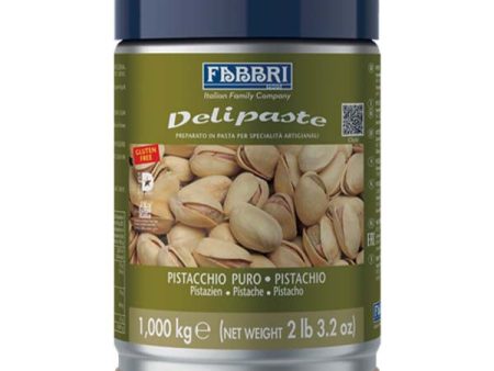 FABBRI 1905 - DELIPASTE PURE PISTACHIO TINS 1KG For Discount