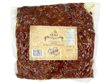 DORA REAL GOURMET - DICED SUN DRIED TOMATOES 10x1000 GR Online Sale