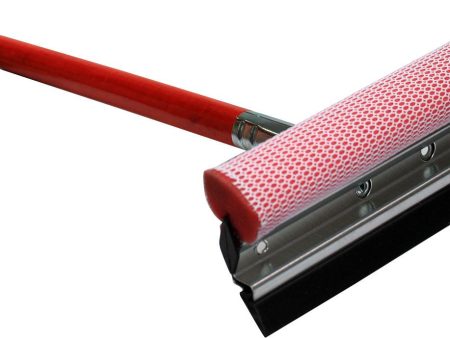 Yiwu - 8  Plastic Window Squeegee with Wooden Handle Online now