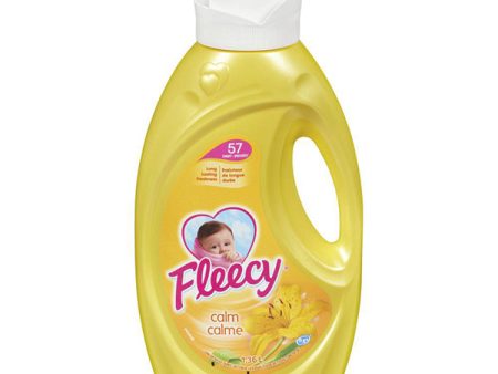 Fleecy - Calm Concentrated Fabric Softner 57Loads 6X1.36 Lt - Canadian Distribution Fashion