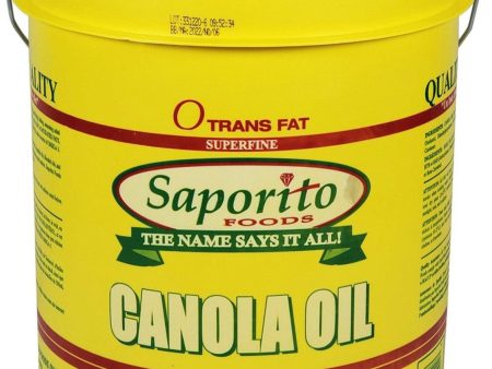 Saporito - Canola Oil Pail For Sale