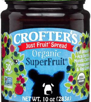 Crofters Just Fruit Spread Super Frt Og 10 Oz Hot on Sale