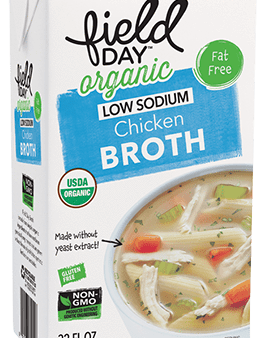 Field Day Chicken Brth Lw Sodium Og 32 Oz Supply