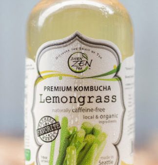 Shen Zen Tea Lemongrass Kombucha 16oz on Sale