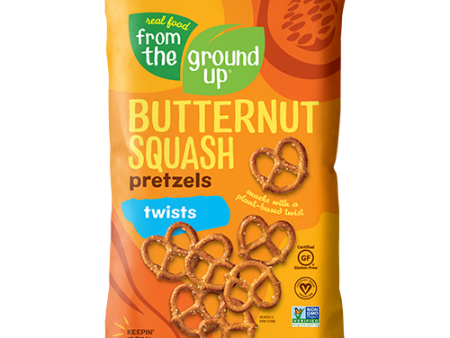 From The Ground Up Butternut Pretzels 4.5 OZ For Sale